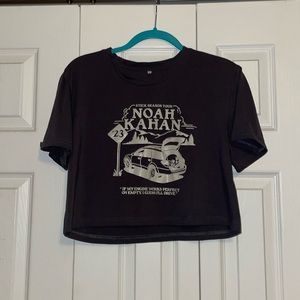 “Hold Topic” Noah Kahan Stick Season Crop Top T-Shirt size XL
